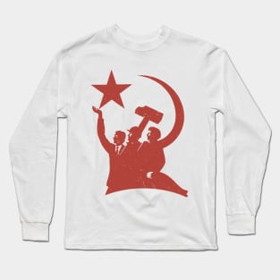 Vintage Soviet WW2 Propaganda Long Sleeve T-Shirt